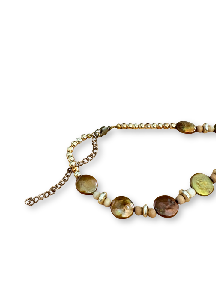 Orange Slice Porcelain Necklace