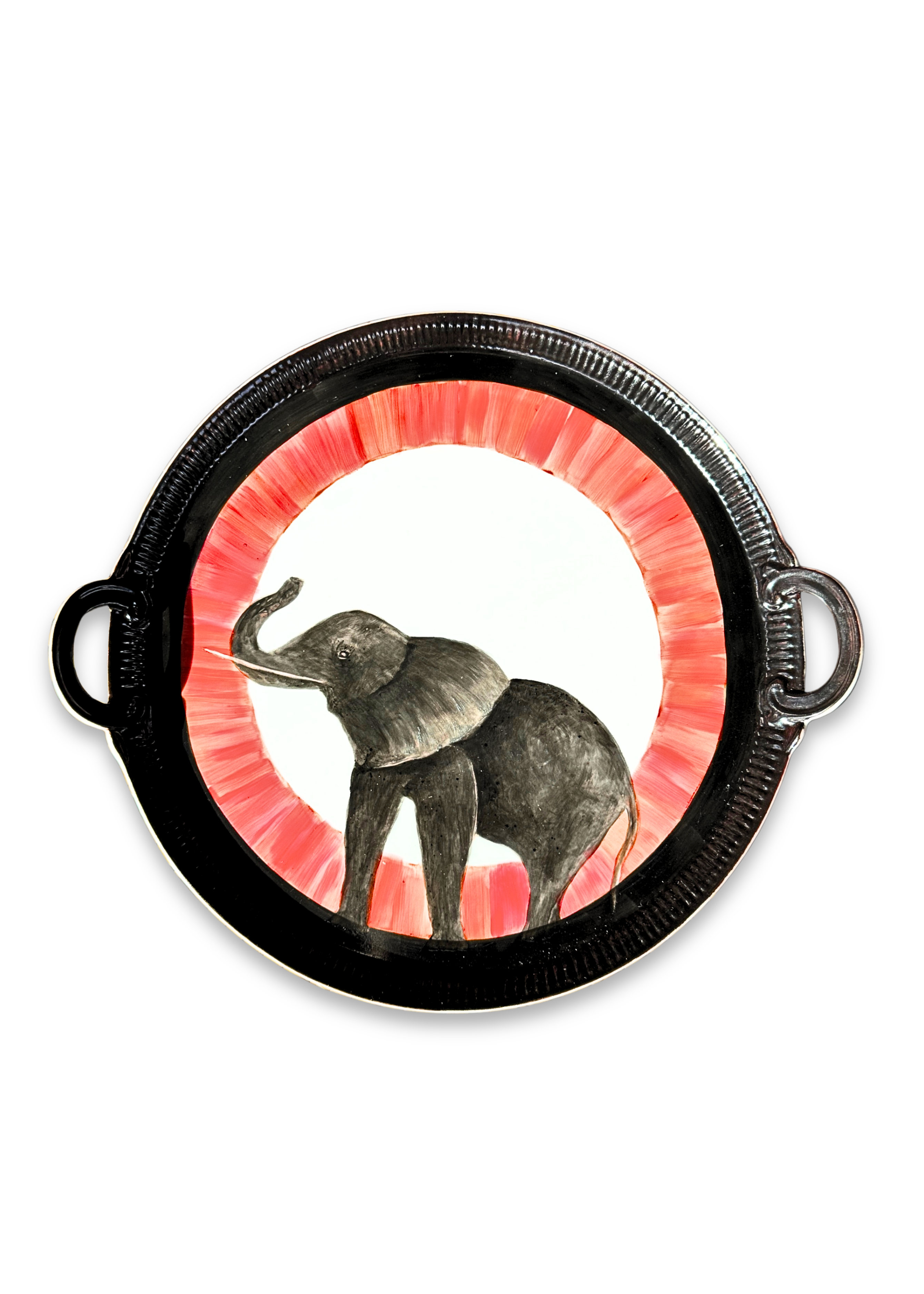 Hand-Painted Gator Appetizer Serving Platter