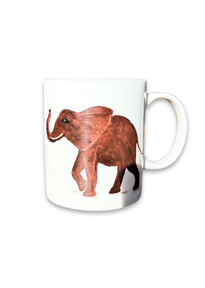 Alabama Elephant Mini Porcelain Mug