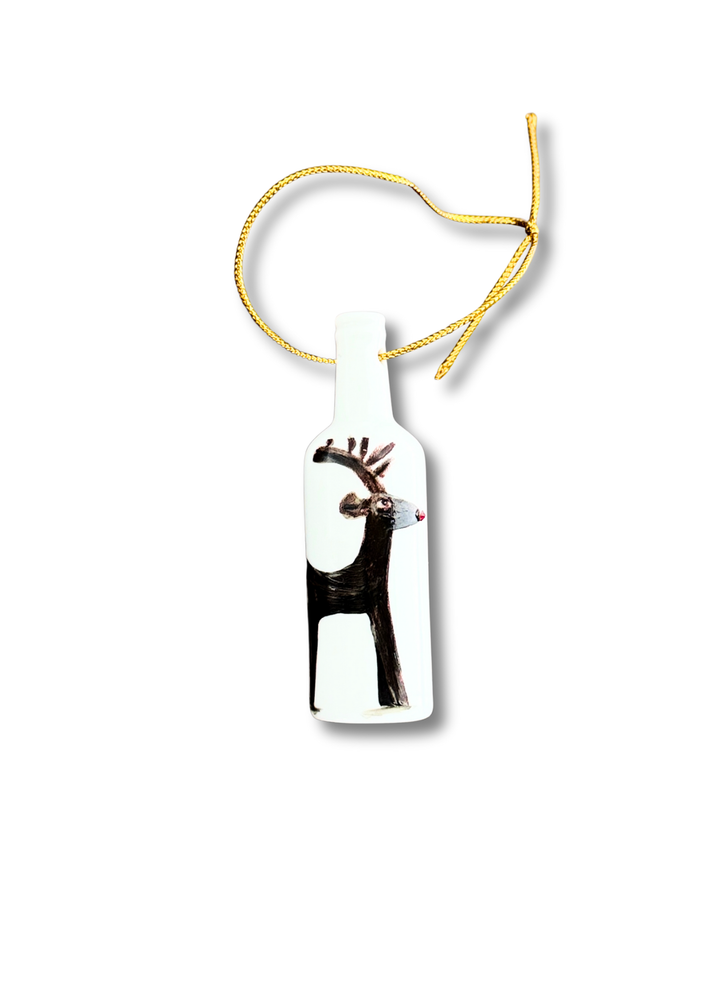Reindeer Bottle Ornament