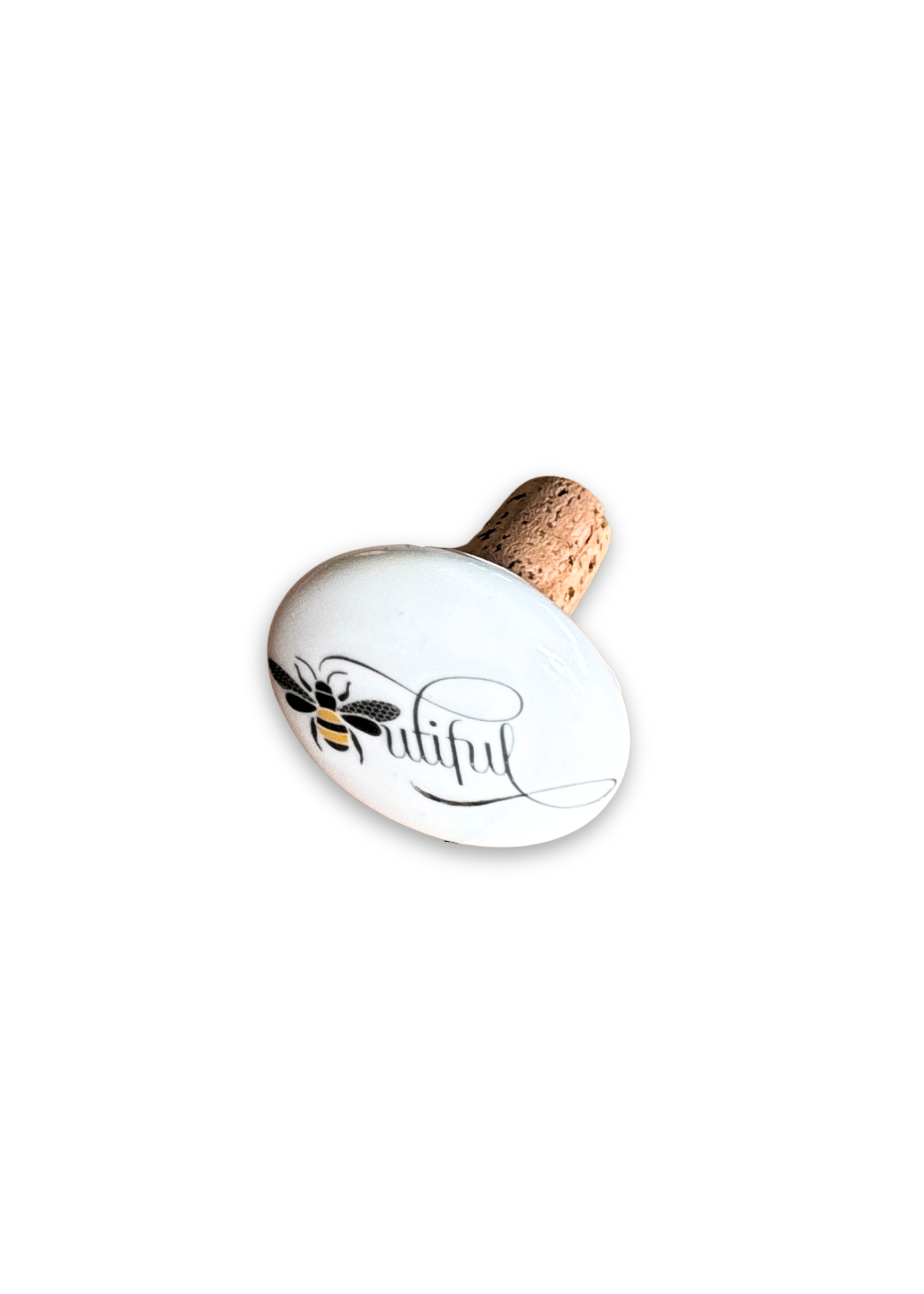 Bee-utiful Garden Wine Stopper by MadebyMonaH