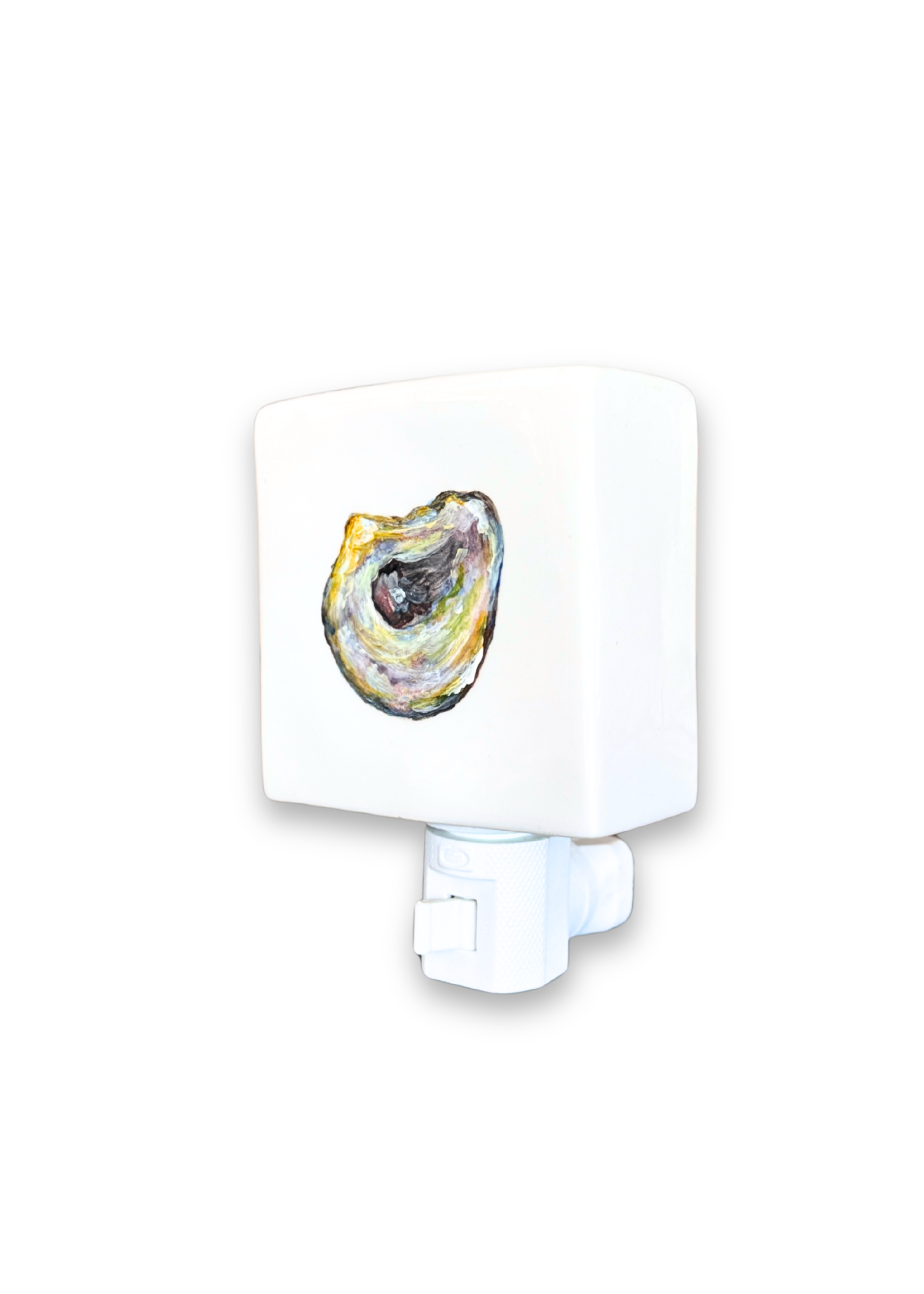 Oyster Shell Porcelain Night Light