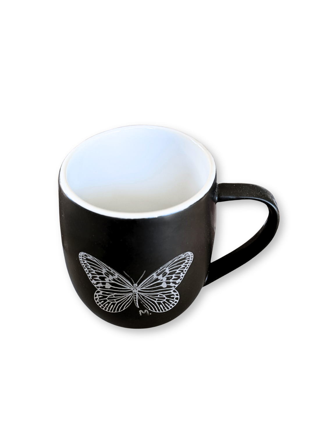 Butterfly Stoneware Mug Set (Set of 5)