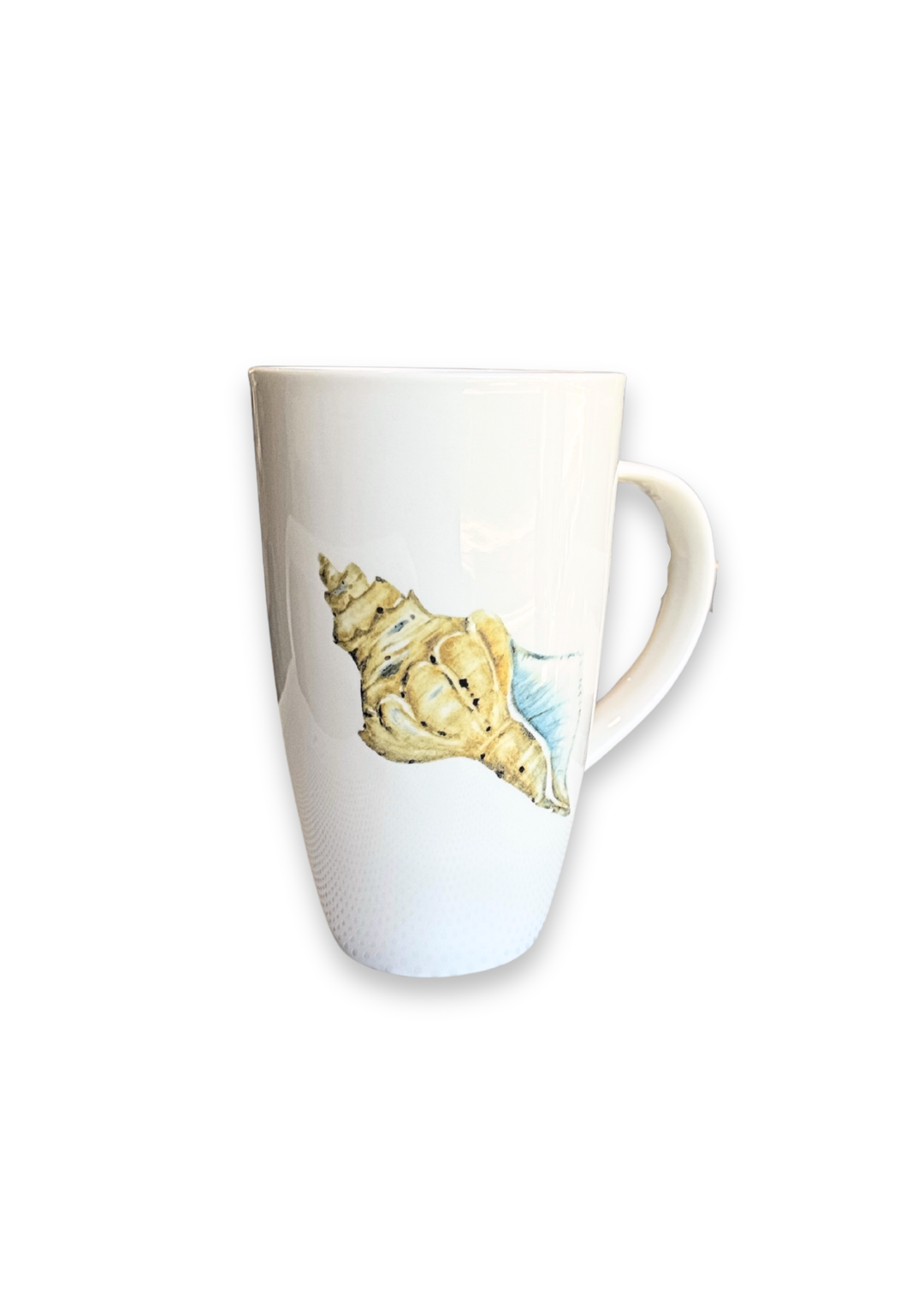 Coastal Conch Seashell Porcelain Coffee and Tea Mug
