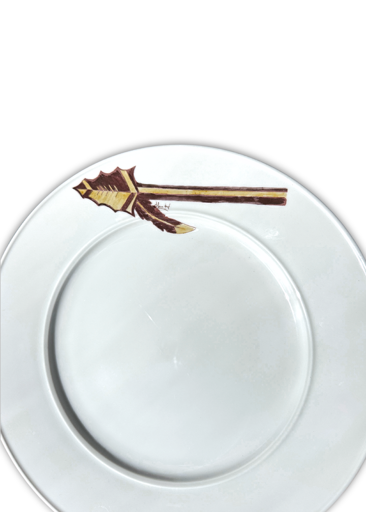 FSU Seminoles Game Day Porcelain Spear Round Platter