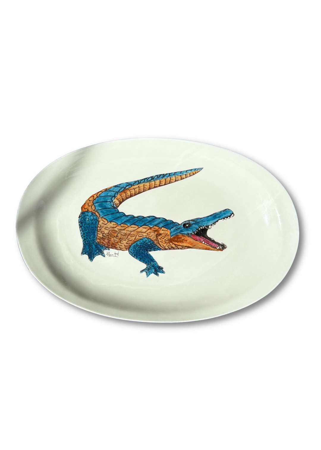 Florida Gator Oval Game Day Platter