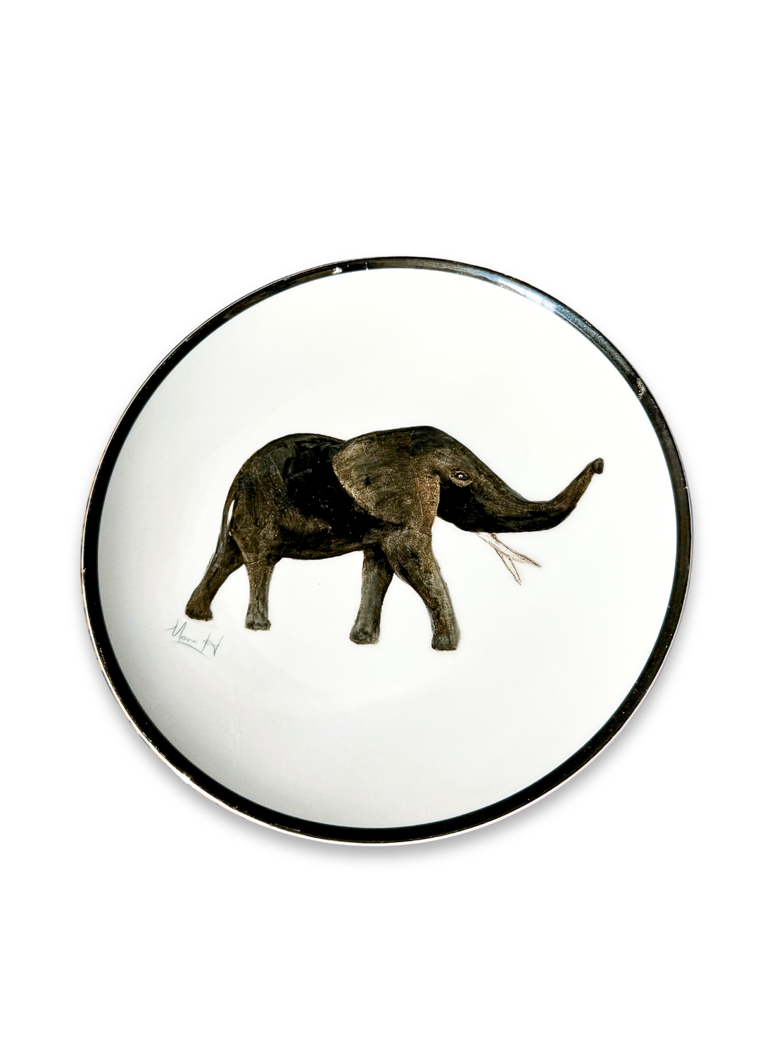 Alabama Elephant Game Day Round Serving Platter