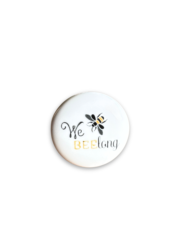Bee Wine Ceramic Cork Stopper Barware