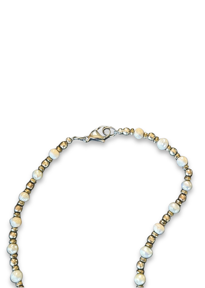 Gators Porcelain Pendent Beaded Necklace