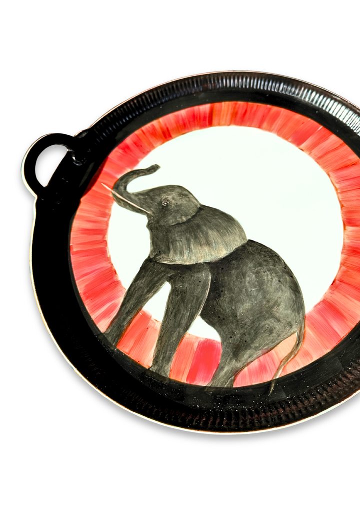 Hand-Painted Gator Appetizer Serving Platter