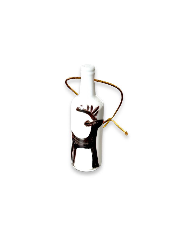 Reindeer Bottle Ornament