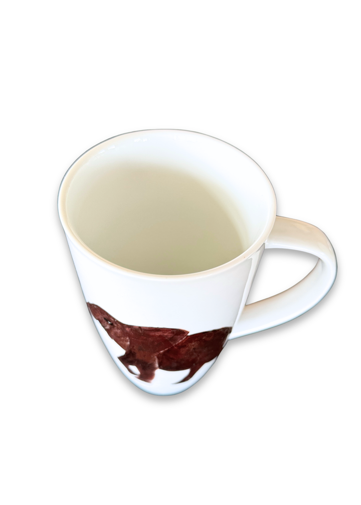 Alabama Elephant Game Day Porcelain Latte Mug