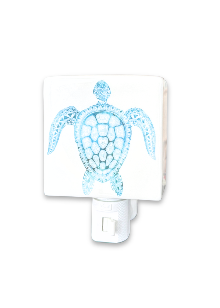 Sea Turtle Porcelain Nightlight