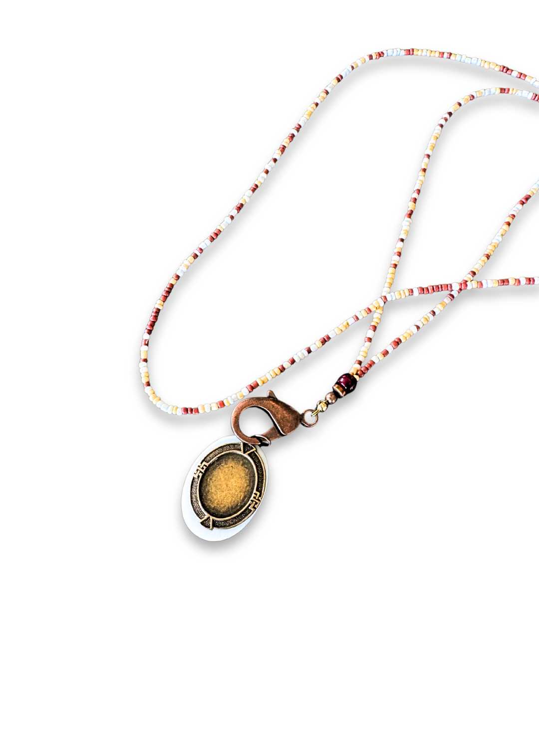 FSU Seminole Double Wrap Beaded Necklace