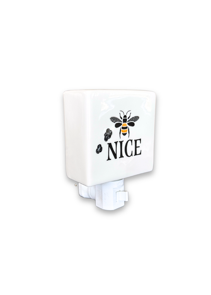 Bee Nice Porcelain Night Light