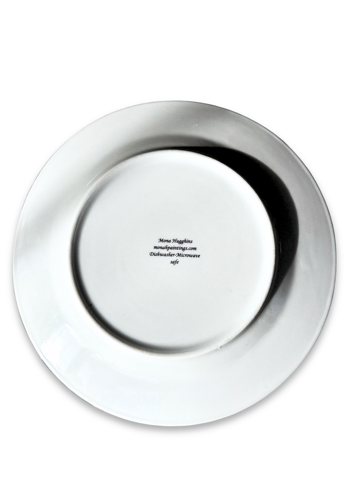 Alabama Elephant Porcelain Serving Plate