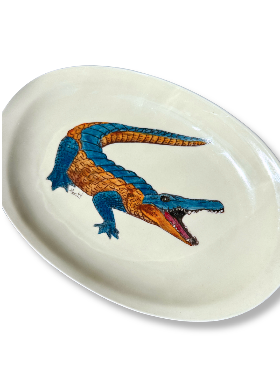 Florida Gator Oval Game Day Platter