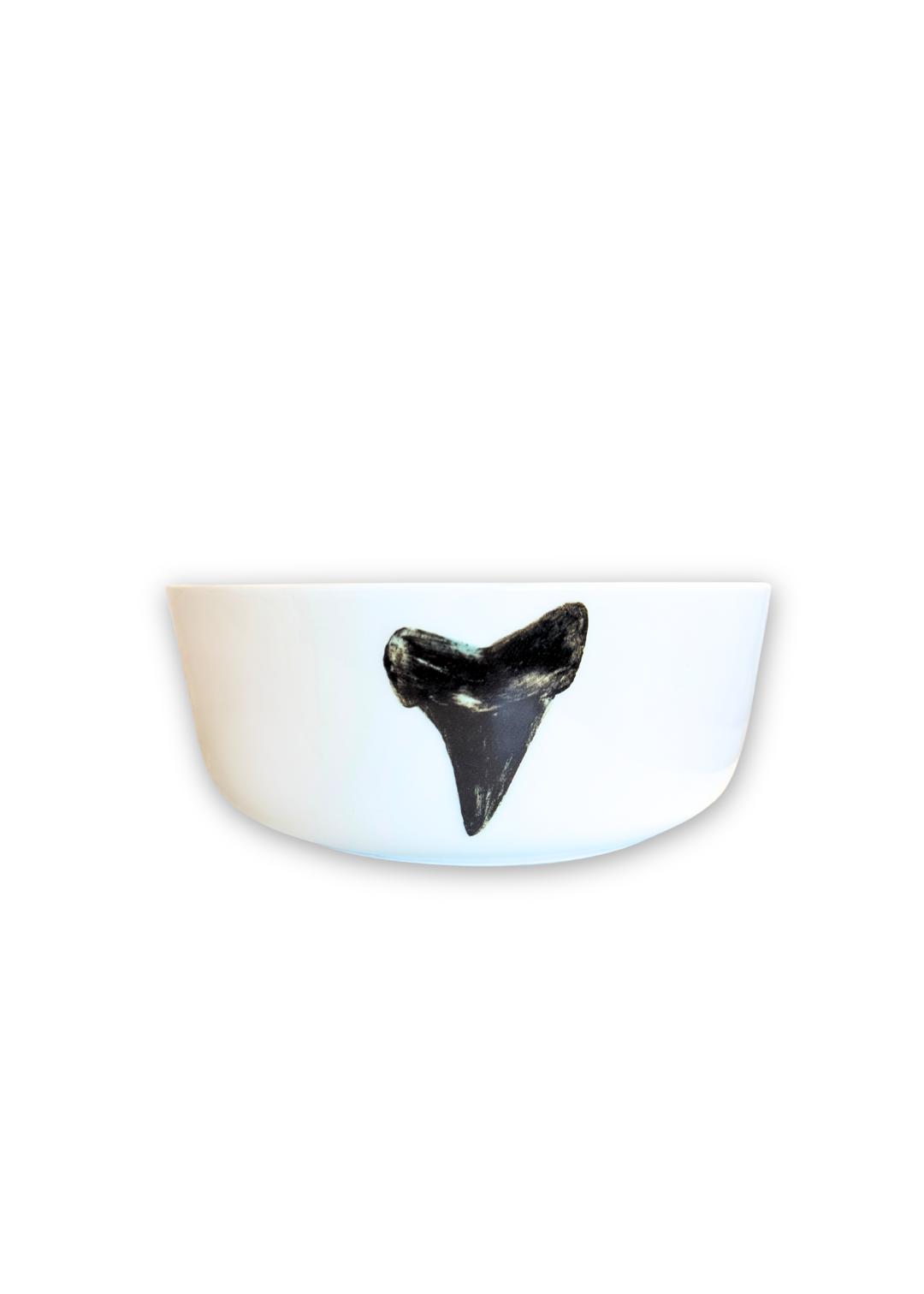 Shark Tooth Porcelain White Bowls