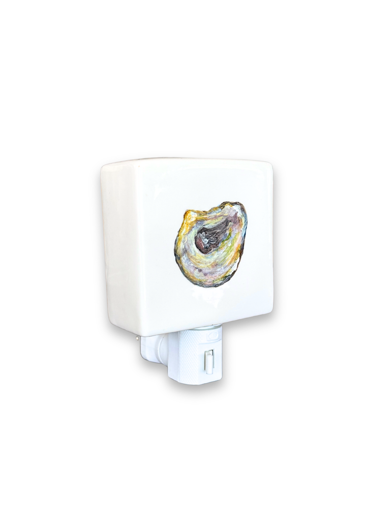 Oyster Shell Porcelain Night Light