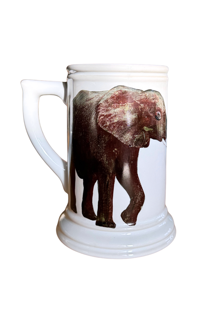 Elephant Beer Stein