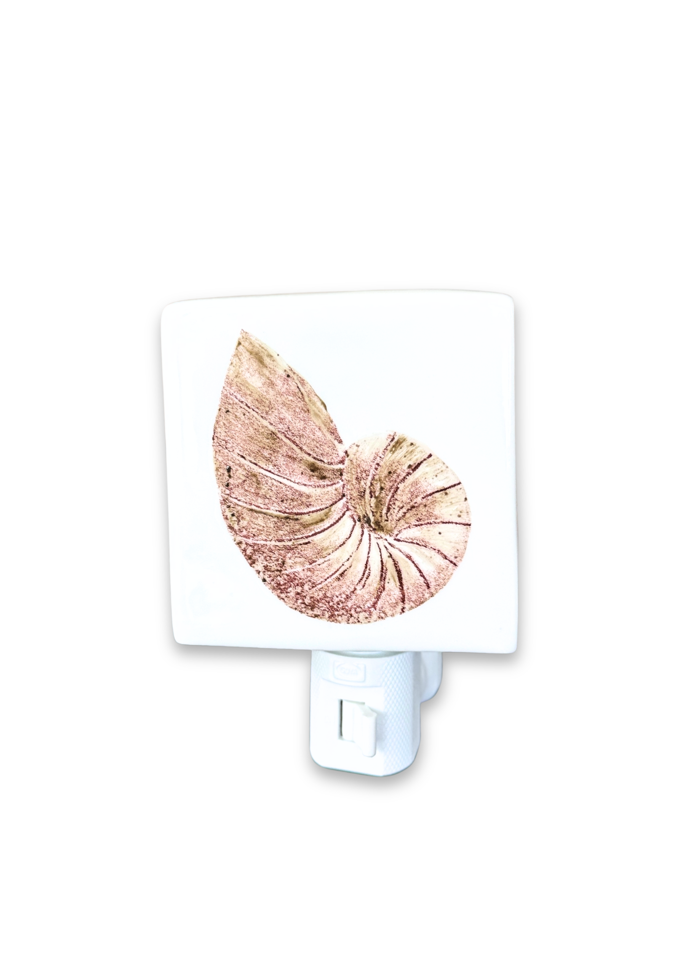 Nautilus Shell Porcelain Nightlight