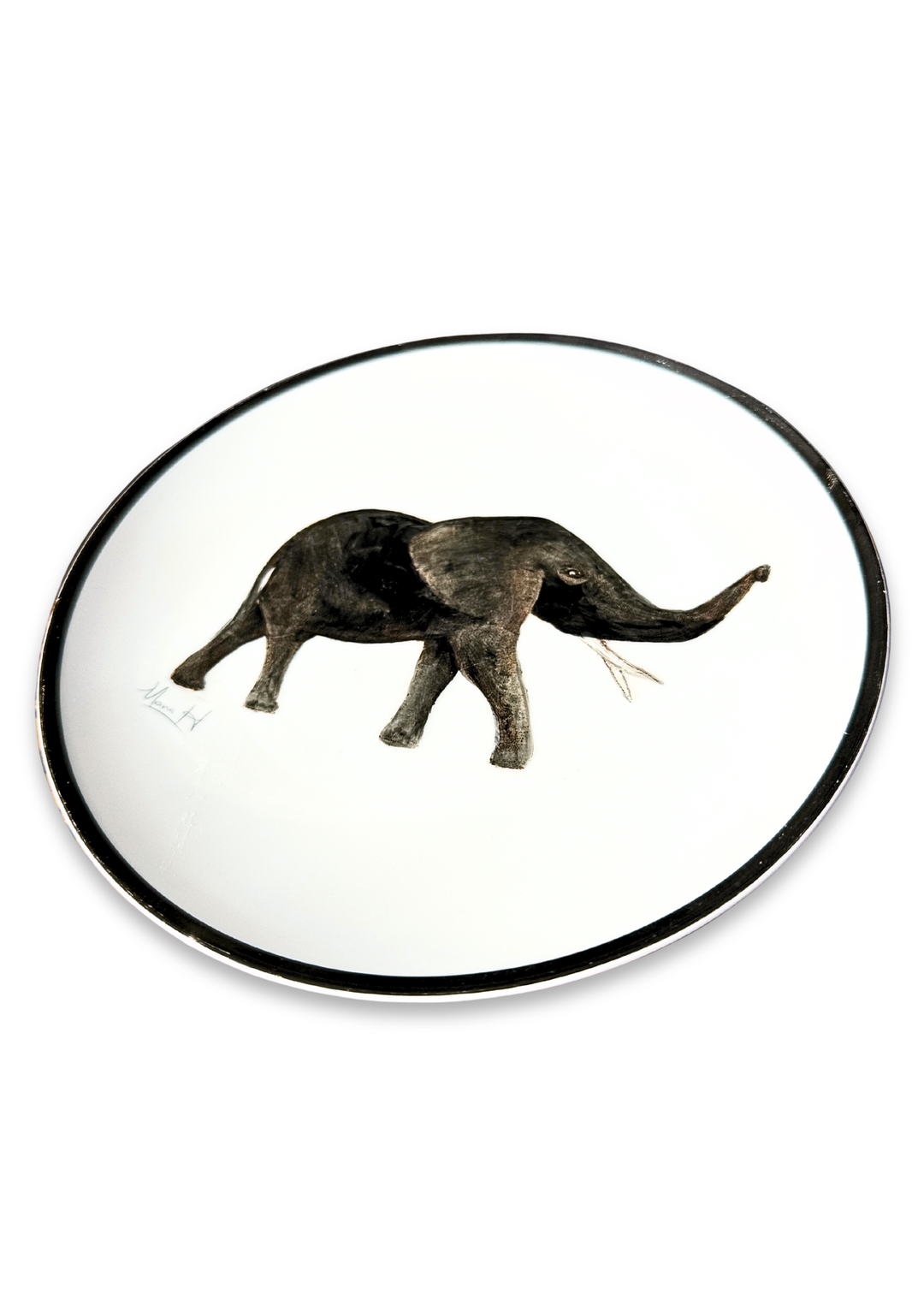 Alabama Elephant Game Day Round Serving Platter