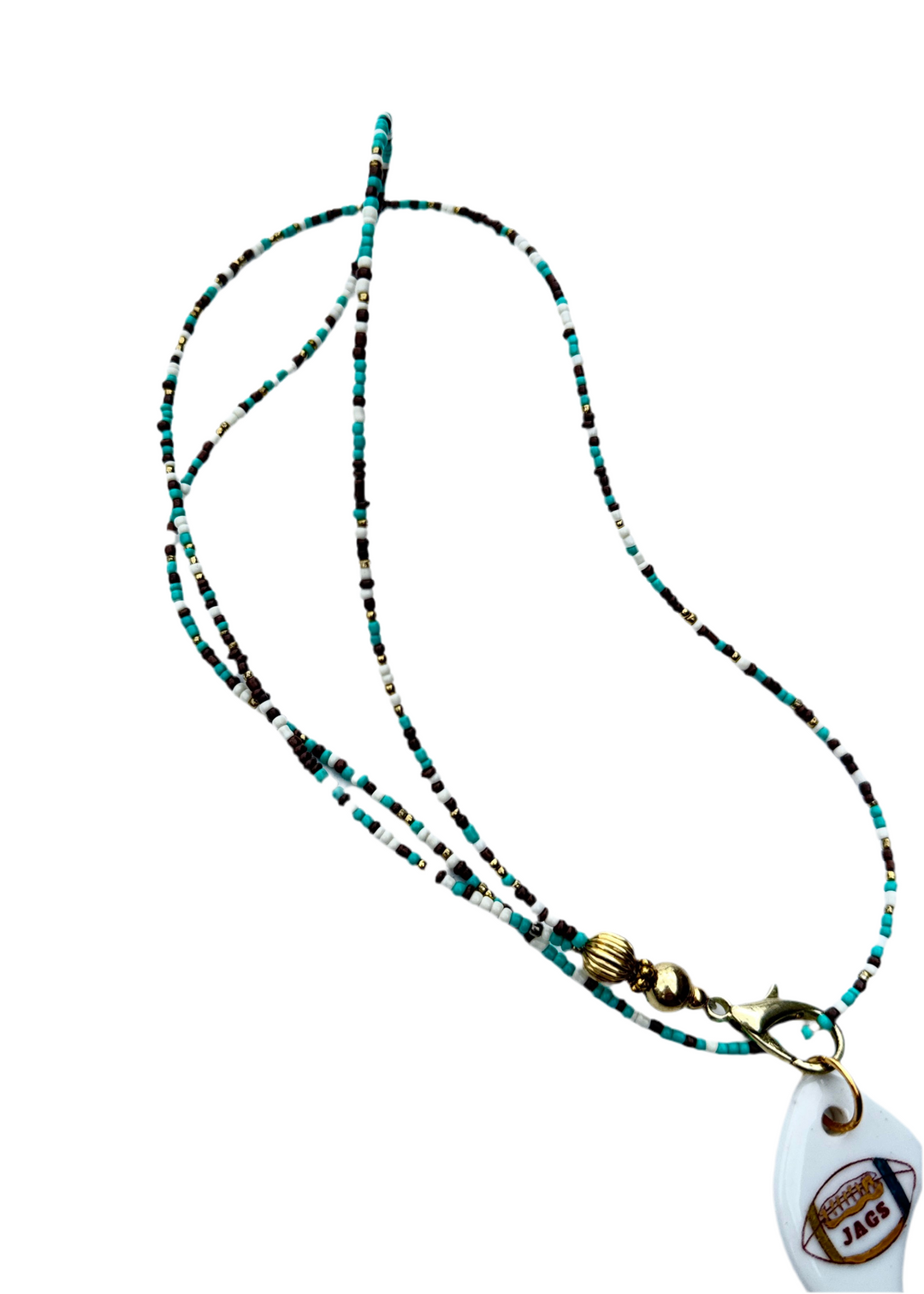 Jaguar Game Day Double Wrap Necklace