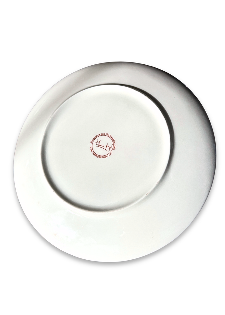 Elephant Porcelain Serving Plate