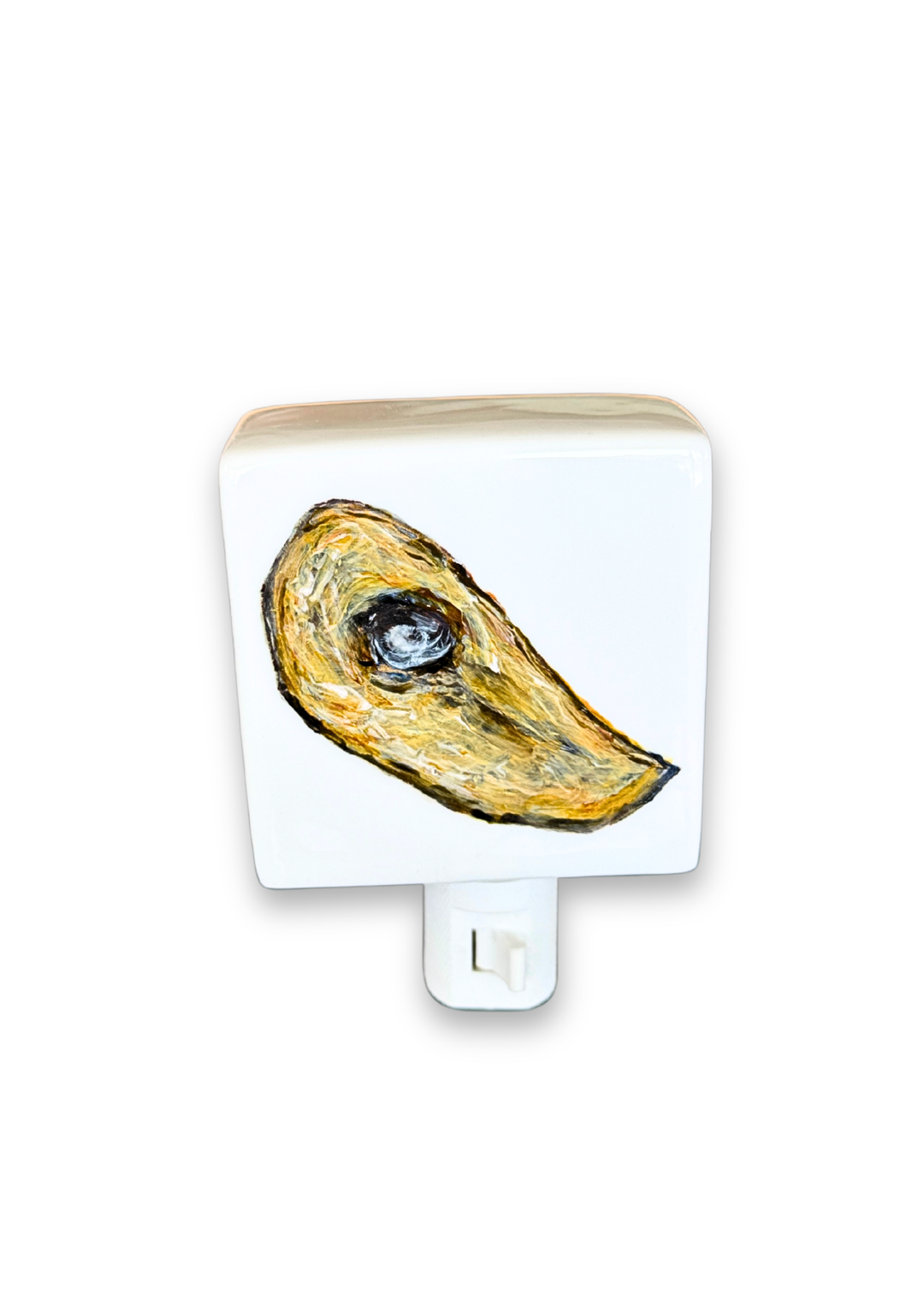 Golden Oyster Porcelain Night Light