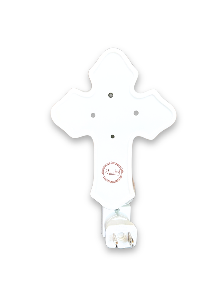 Spearfish Porcelain Cross Night Light