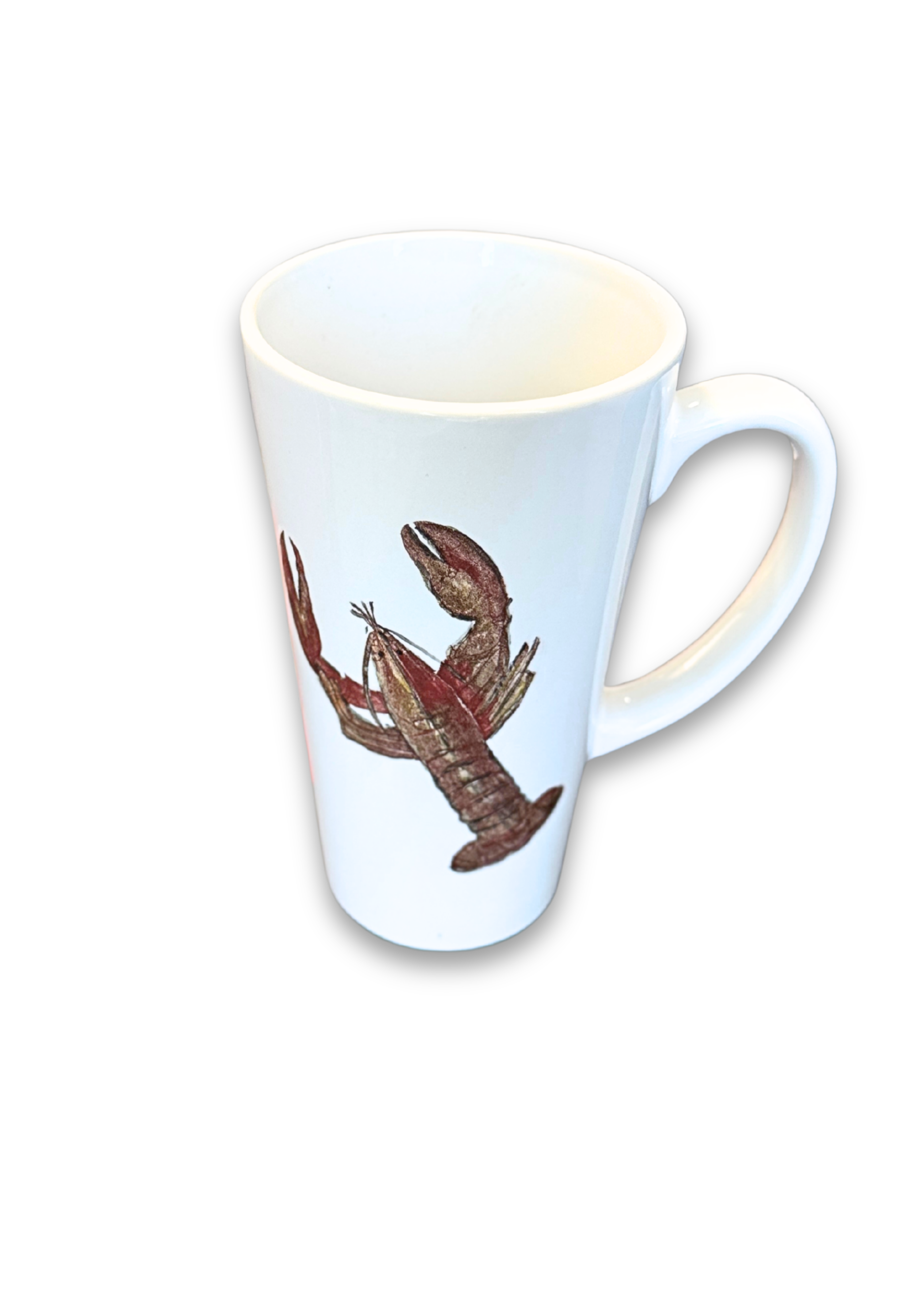 Coastal Lobster Porcelain Coffee and Tea Mug