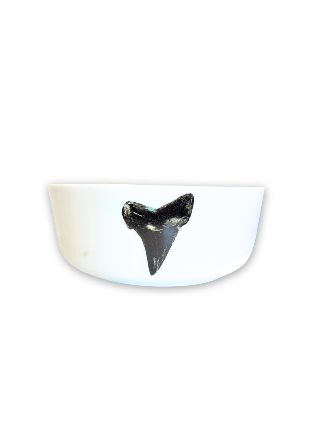 Shark Tooth Porcelain White Bowls