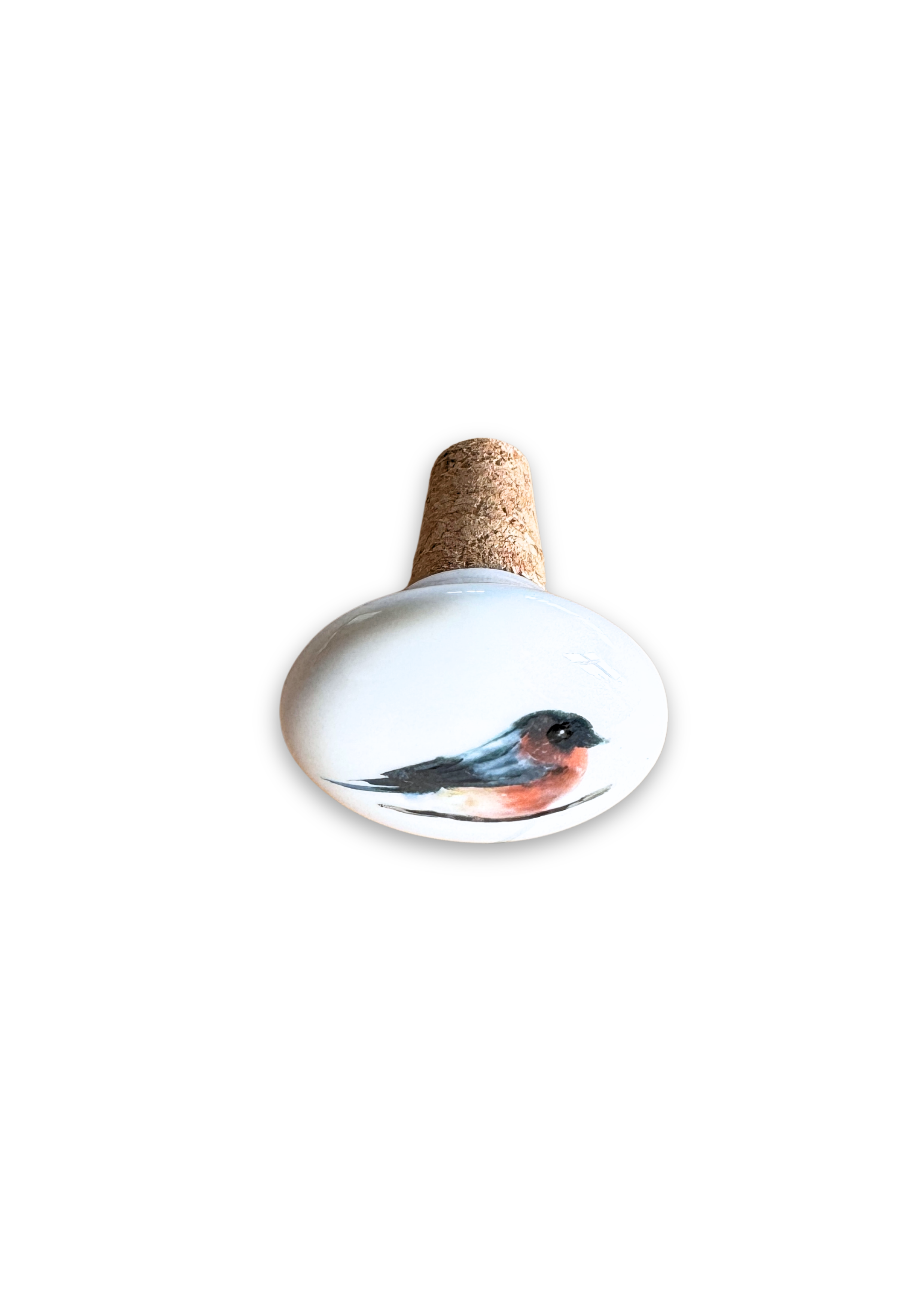 Bird Porcelain Ceramic Wine Cork Stopper Barware