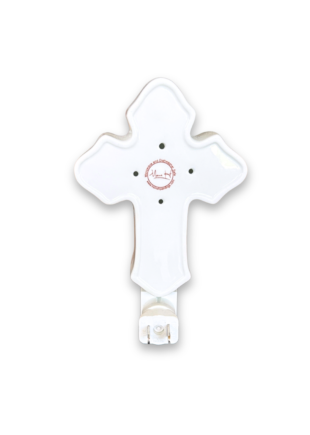 Jellyfish Porcelain Cross Night Light