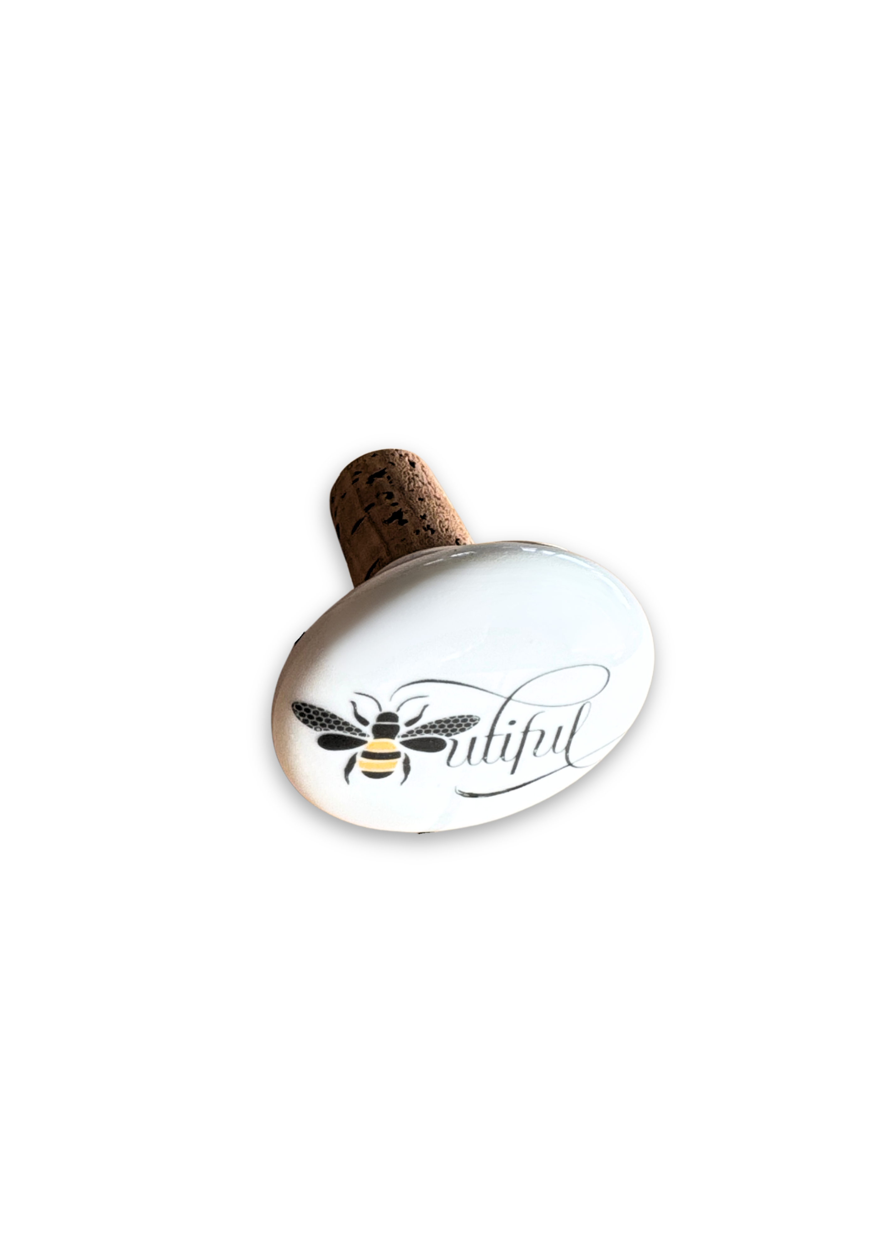 Bee-utiful Garden Wine Stopper by MadebyMonaH