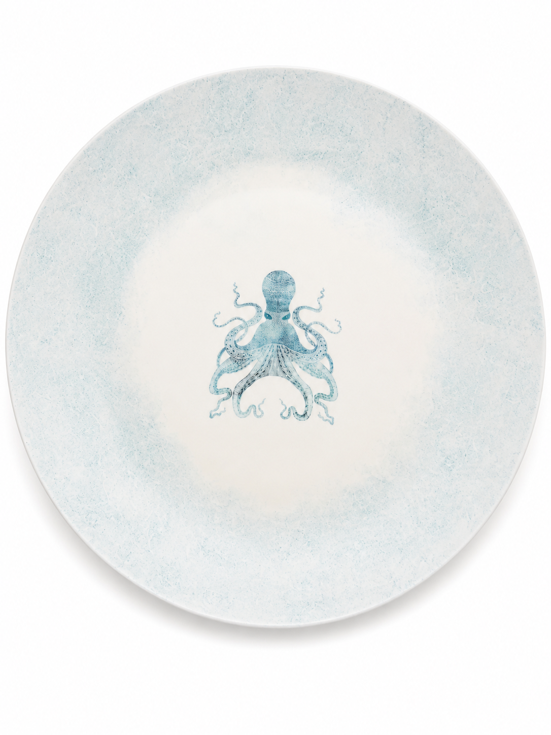 Coastal Octopus Porcelain Dinner Plate