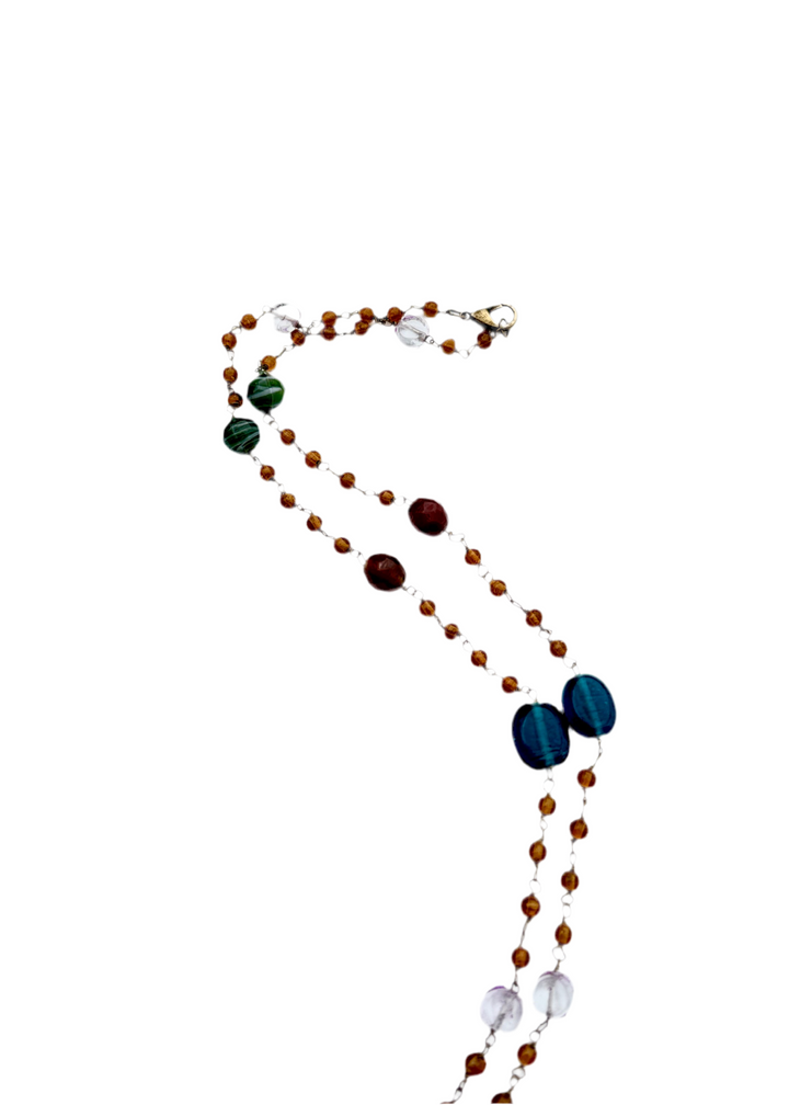 Jaguar Beaded Game Day Necklace Mascot Football Jewelry