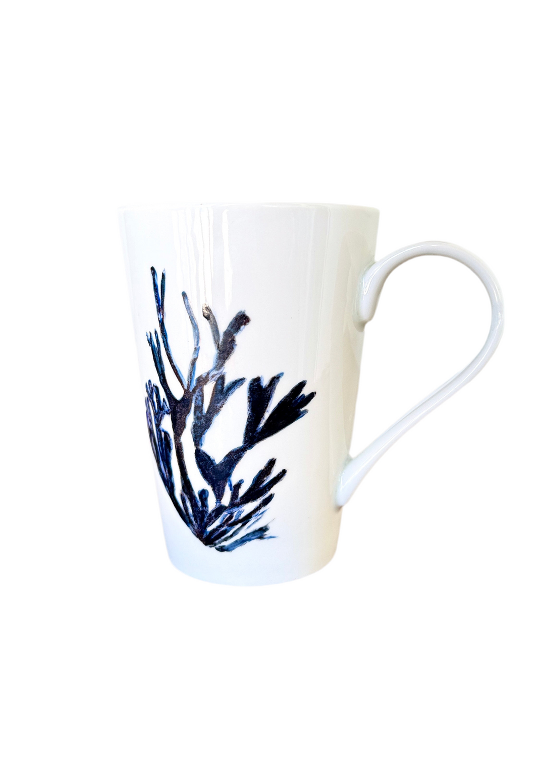 Blue Coral Coastal Mug