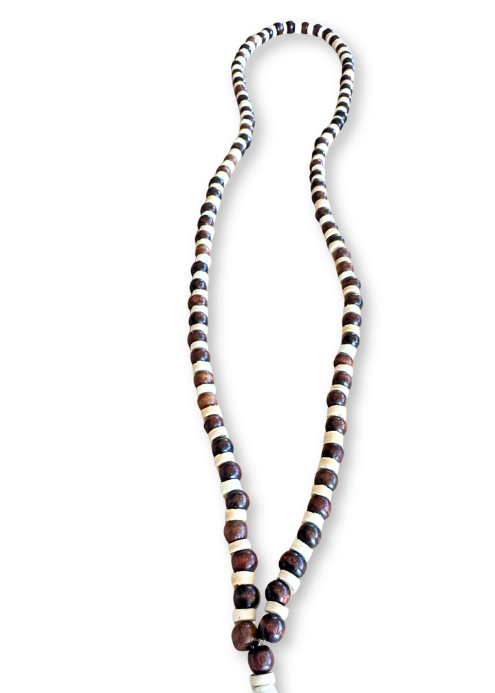 Horse Porcelain Pendant Beaded Necklace
