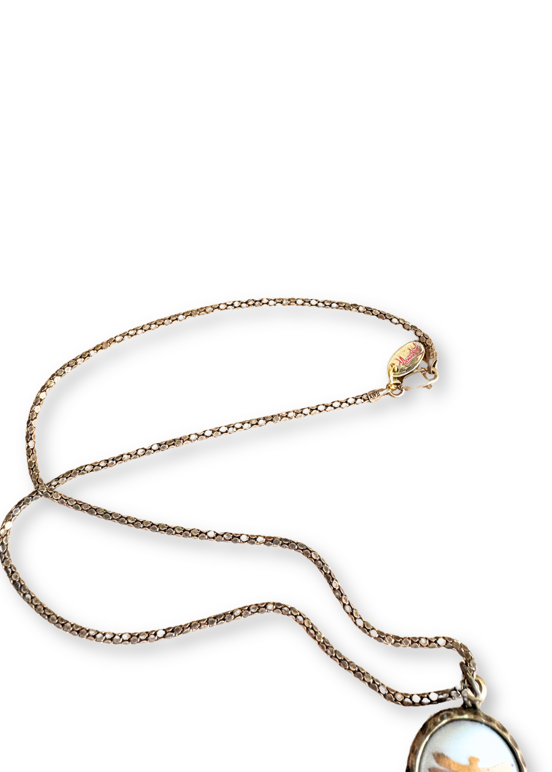 Dragonfly Porcelain Pendant Necklace