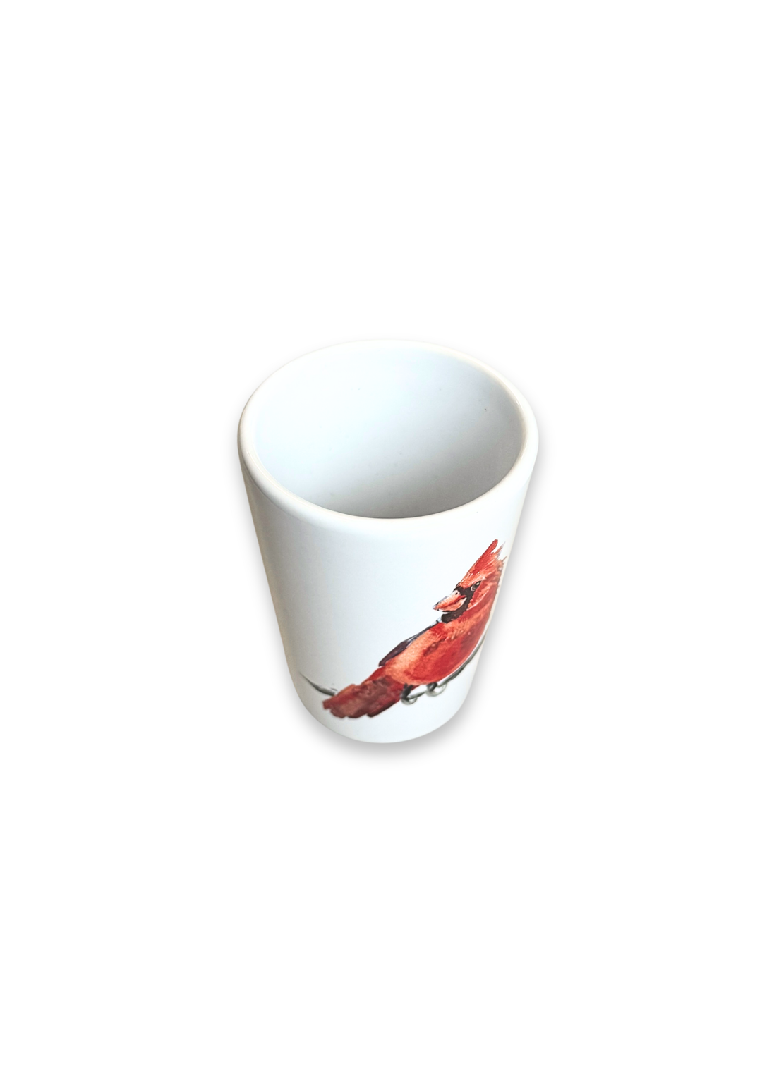 Cardinal Porcelain Ceramic Shot Glass