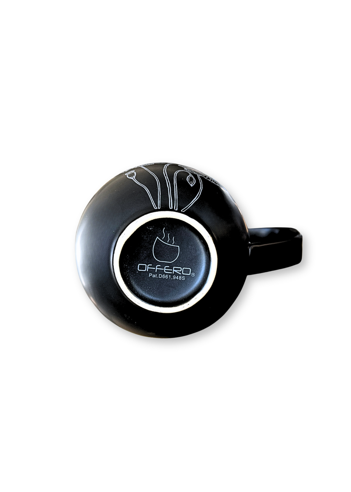Floral Poppy Stoneware Coffee Mug