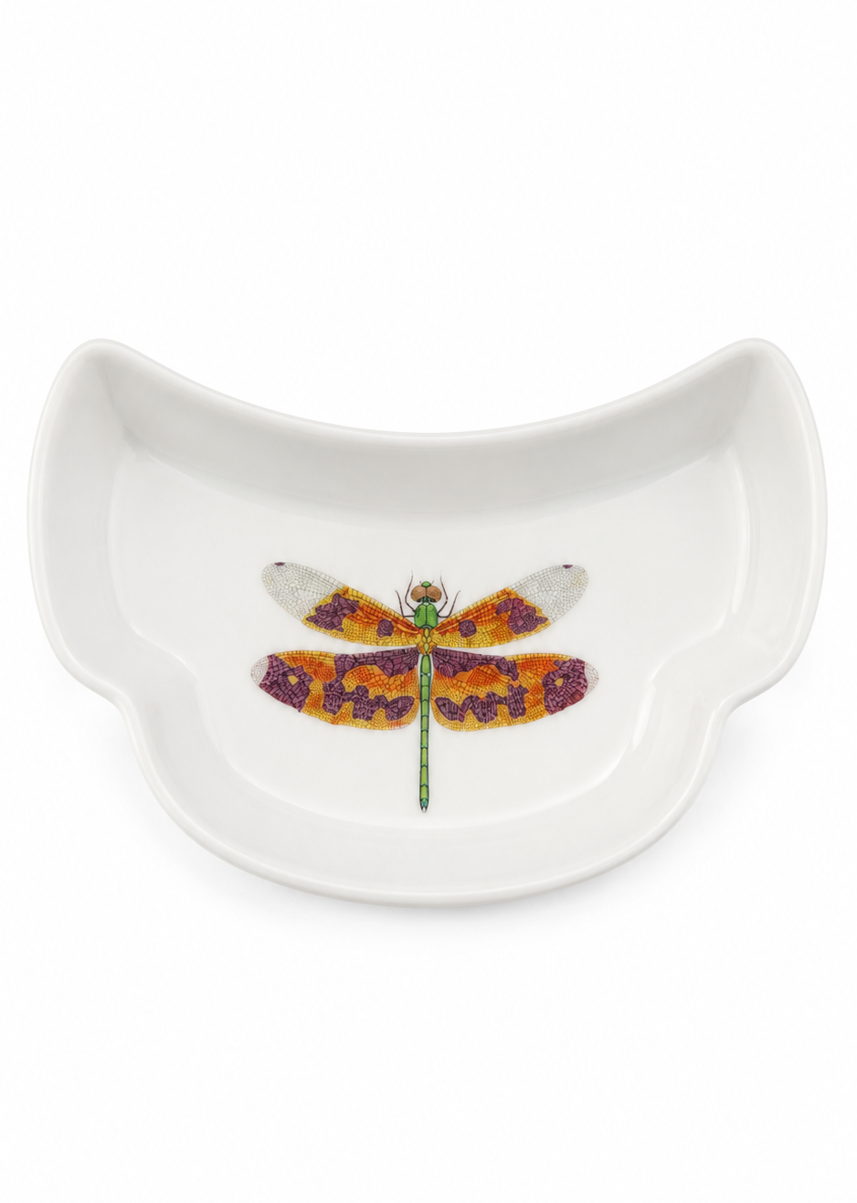 Dragonfly Porcelain Sponge Holder Tray – Coastal Kitchen Sink Organizer