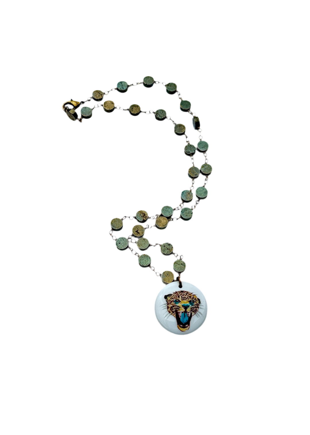 Jaguar Game Day Necklace Mascot Jewelry