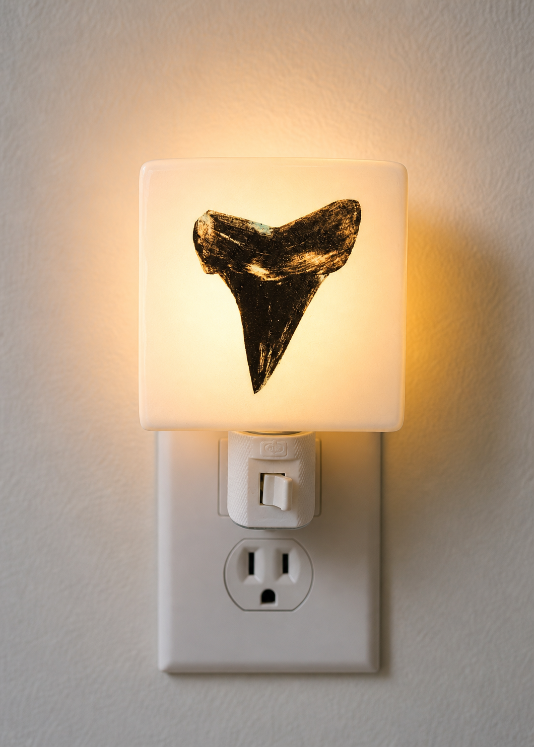 Shark Tooth Porcelain Night Light