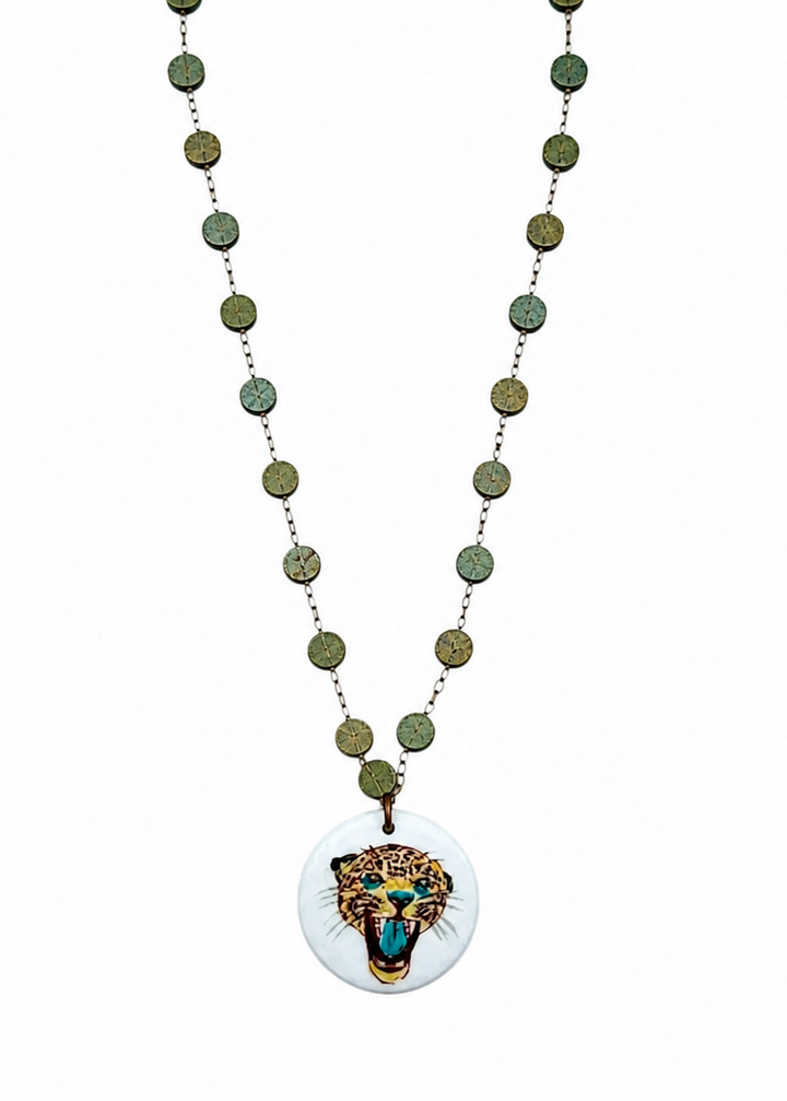 Jaguar Game Day Necklace Mascot Jewelry
