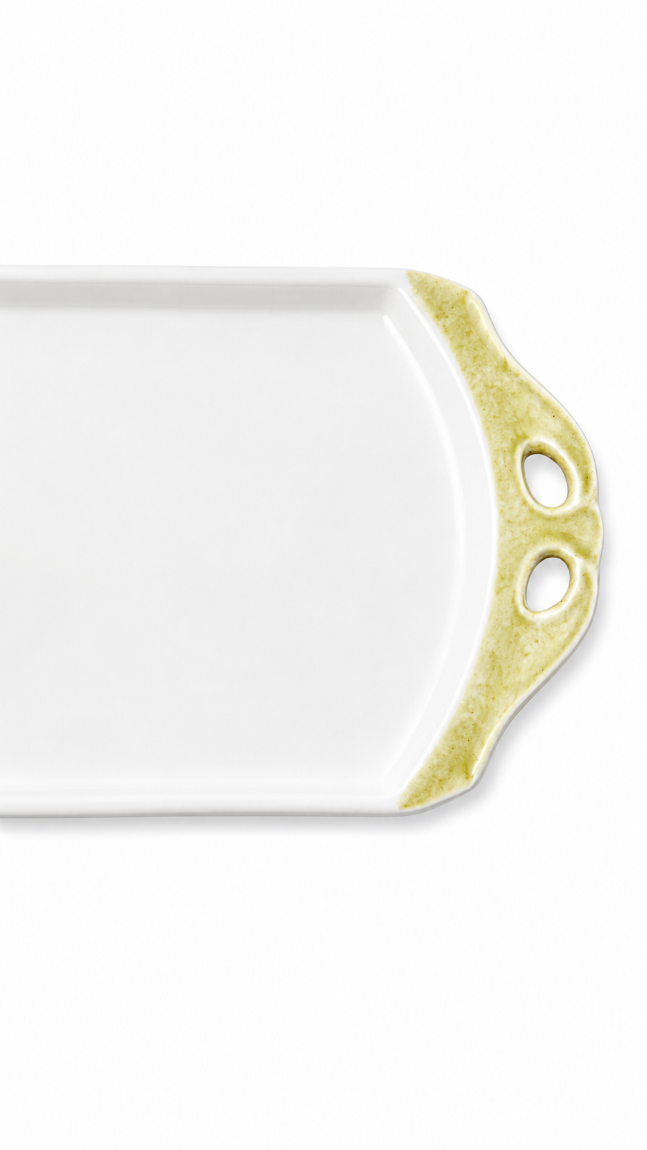 Hand-Painted Scallop Shell Porcelain Serving Platter – Coastal Entertaining Tray