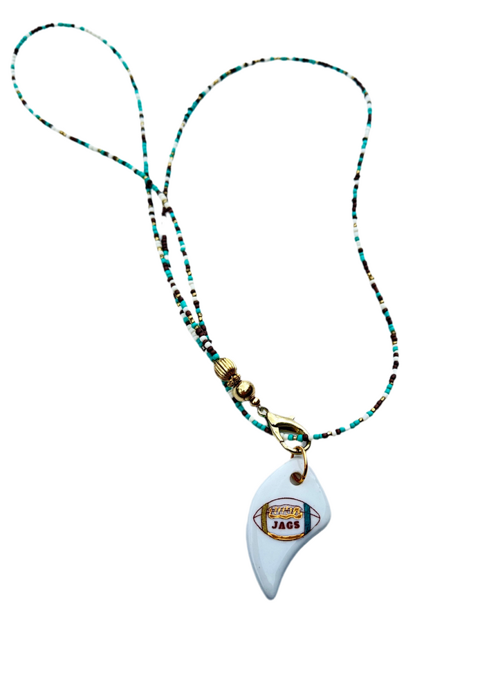 Jaguar Game Day Double Wrap Necklace