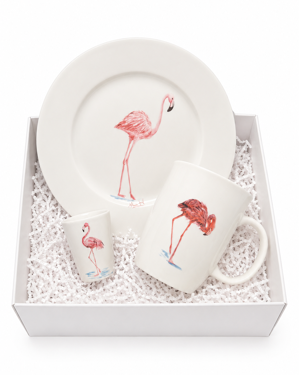 Hostess Coastal Flamingo Gift Bundle