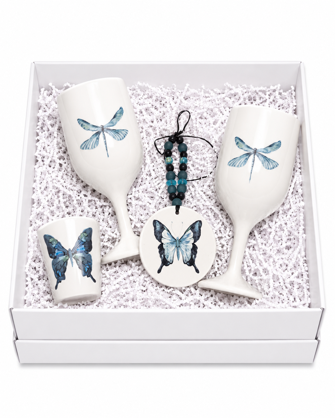 Wine Lover Nature In Blue Gift Bundle